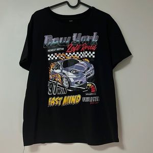 Black New York Graphic Tee